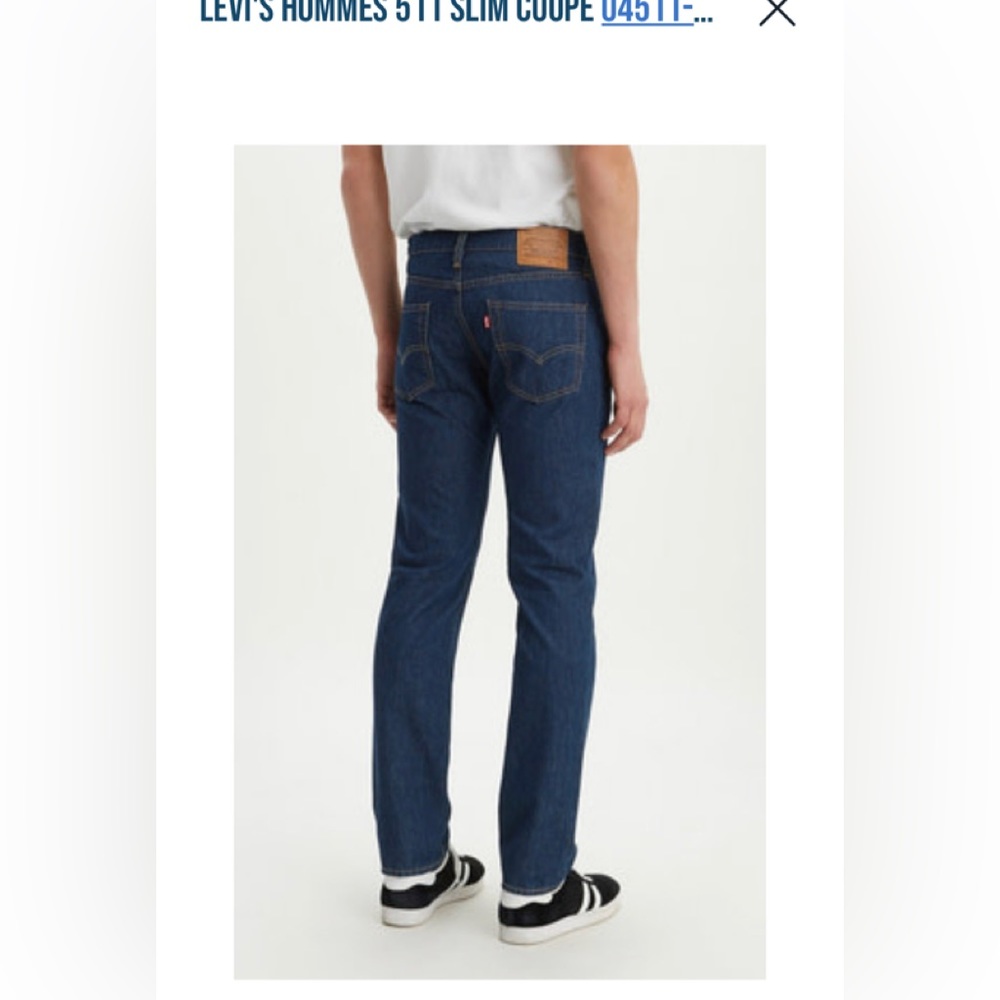 NWOT Levi's Hommes 511 size W34 L34